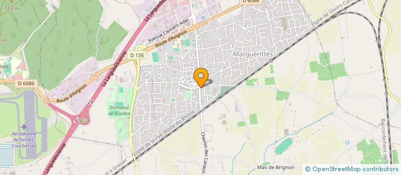 localisation de l'entreprise MADAME MARIE AVINENS  GARONS