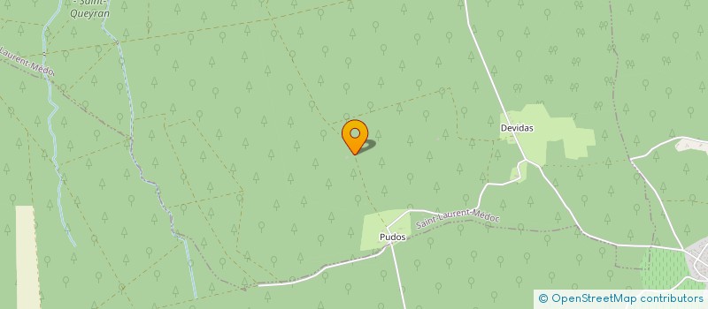 localisation de l'entreprise MADAME MARIE AYMAT  SAINT LAURENT MEDOC