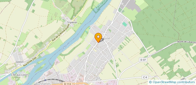 localisation de l'entreprise MADAME MARIE AYOUL  FRENEUSE