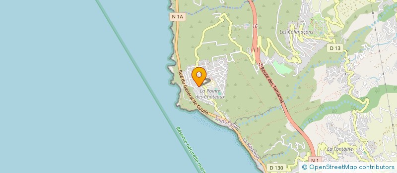 localisation de l'entreprise MADAME MARIE BACHELIER  SAINT-LEU