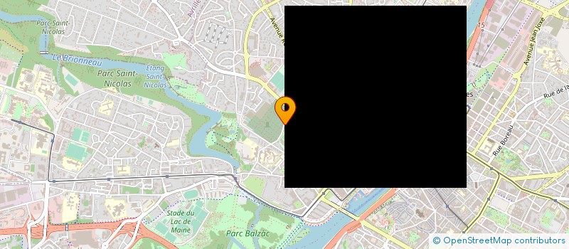 localisation de l'entreprise MADAME MARIE BADER BRILLET à ANGERS