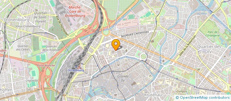 localisation de l'entreprise MADAME MARIE BAGLIO à STRASBOURG