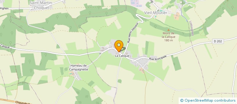 localisation de l'entreprise MADAME MARIE BAILLARD  VIEIL-MOUTIER