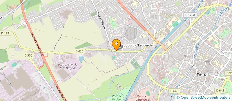 localisation de l'entreprise MADAME MARIE BAILLEUL  DOUAI