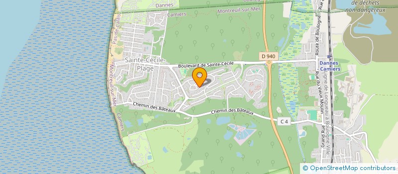 localisation de l'entreprise MADAME MARIE BAKLI  CAMIERS