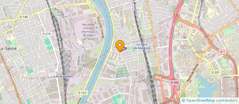 localisation de l'entreprise MADAME MARIE BAKRA  ALFORTVILLE