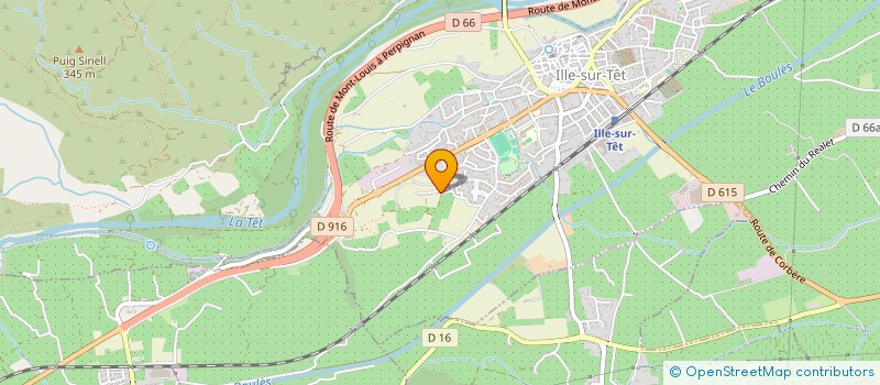 localisation de l'entreprise MADAME MARIE BALETRAN  ILLE-SUR-TET