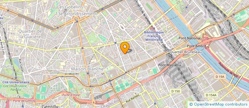 localisation de l'entreprise MADAME MARIE BALLARINI  PARIS