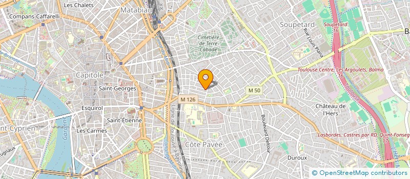 localisation de l'entreprise MADAME MARIE BALLERE à TOULOUSE