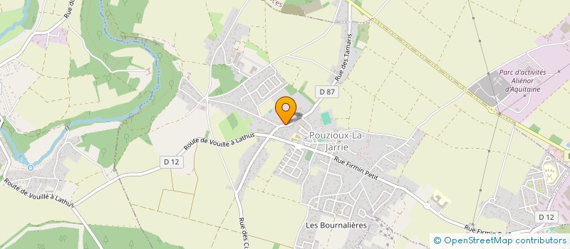 localisation de l'entreprise MADAME MARIE BALSAUX  VOUNEUIL-SOUS-BIARD