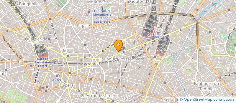 localisation de l'entreprise MADAME MARIE BALVAY  PARIS