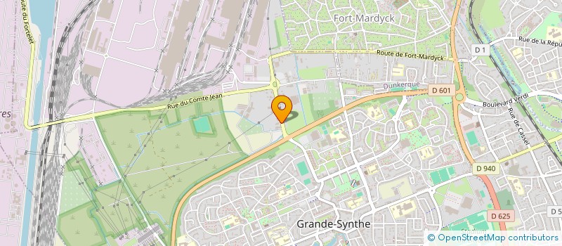 localisation de l'entreprise MADAME MARIE BAPTISTA  GRANDE-SYNTHE