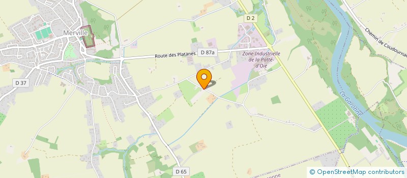 localisation de l'entreprise MADAME MARIE BAQUET à MERVILLE