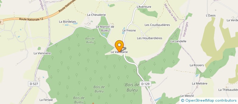 localisation de l'entreprise MADAME MARIE BARASSI  MARCILLE-LA-VILLE