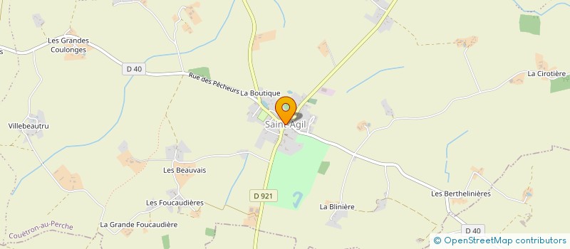 localisation de l'entreprise MADAME MARIE BARBARA COURDAVAULT à COUETRON-AU-PERCHE