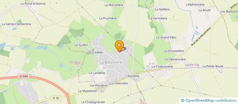 localisation de l'entreprise MADAME MARIE BARBEAU  SAINTE-FOY