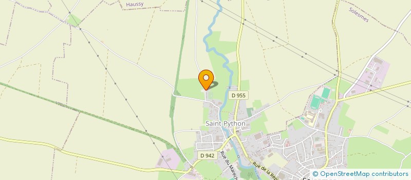 localisation de l'entreprise MADAME MARIE BARBET  SAINT-PYTHON