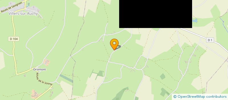 localisation de l'entreprise MADAME MARIE BARBIER  SENANTES