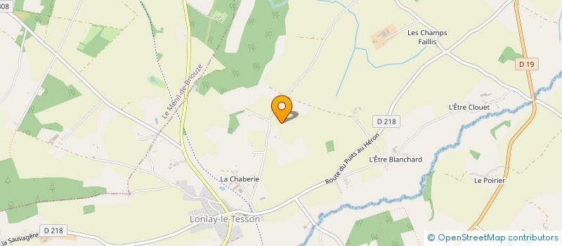 localisation de l'entreprise MADAME MARIE BARBIER à LONLAY-LE-TESSON