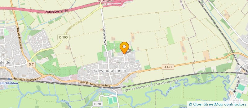 localisation de l'entreprise MADAME MARIE BARBIER  SCHWINDRATZHEIM