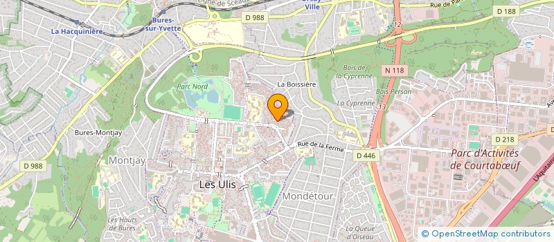 localisation de l'entreprise MADAME MARIE BARBIN à LES ULIS