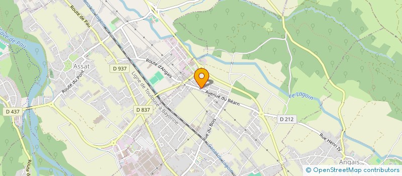 localisation de l'entreprise MADAME MARIE BARBOSA DA FONSECA  BORDES