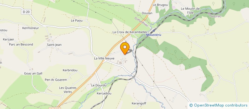 localisation de l'entreprise MADAME MARIE BARBOT  SAINT-ADRIEN