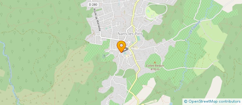 localisation de l'entreprise MADAME MARIE BARCELLONA  NANS-LES-PINS