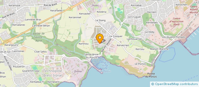 localisation de l'entreprise MADAME MARIE BARDON à BREST