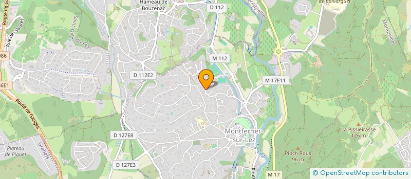 localisation de l'entreprise MADAME MARIE BARNEON  MONTFERRIER-SUR-LEZ