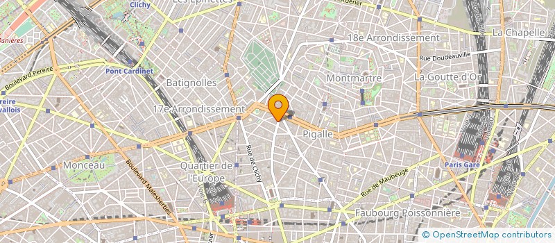 localisation de l'entreprise MADAME MARIE BARRANDON à PARIS