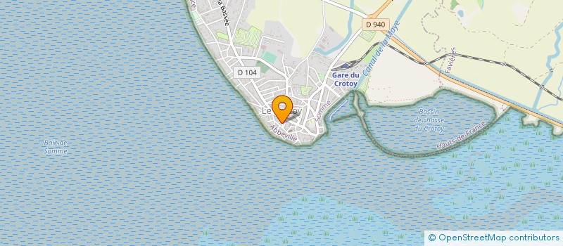 localisation de l'entreprise MADAME MARIE BARRAT à LE CROTOY