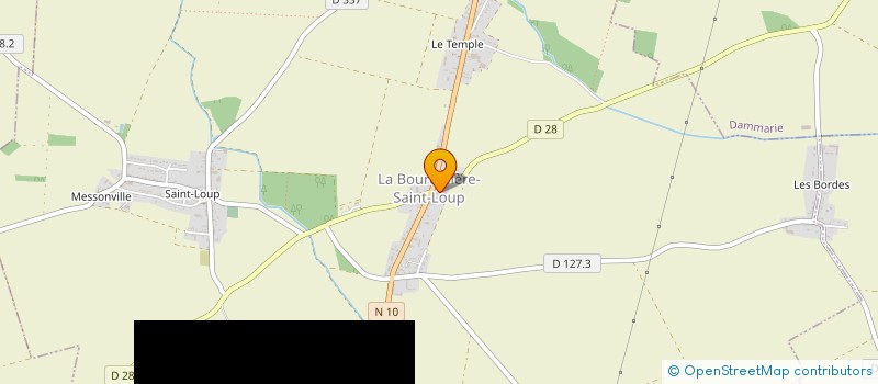 localisation de l'entreprise MADAME MARIE BARRE à LA BOURDINIERE-SAINT-LOUP