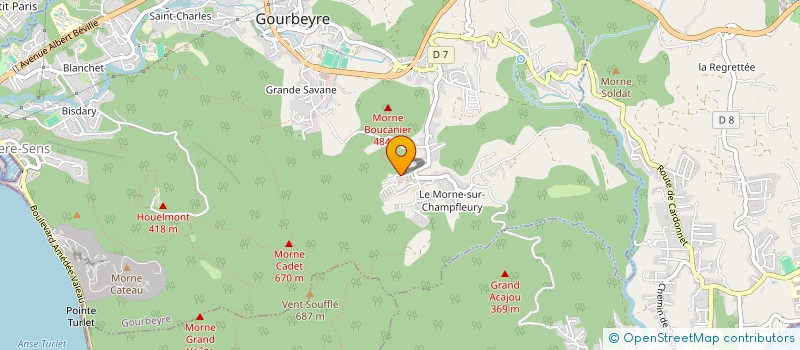 localisation de l'entreprise MADAME MARIE BARREAU  GOURBEYRE