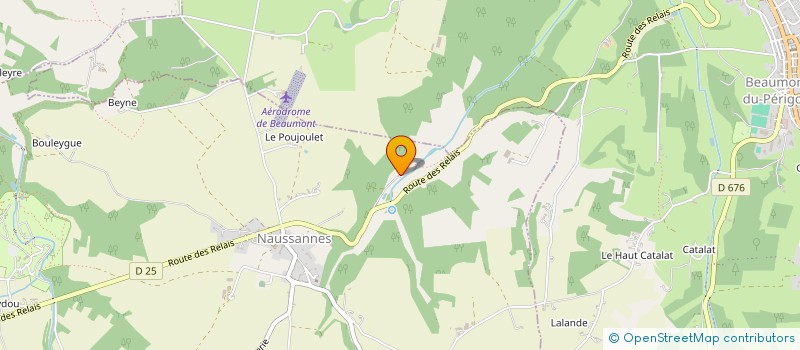 localisation de l'entreprise MADAME MARIE BARRIAT  MONTFERRAND DU PERIGORD