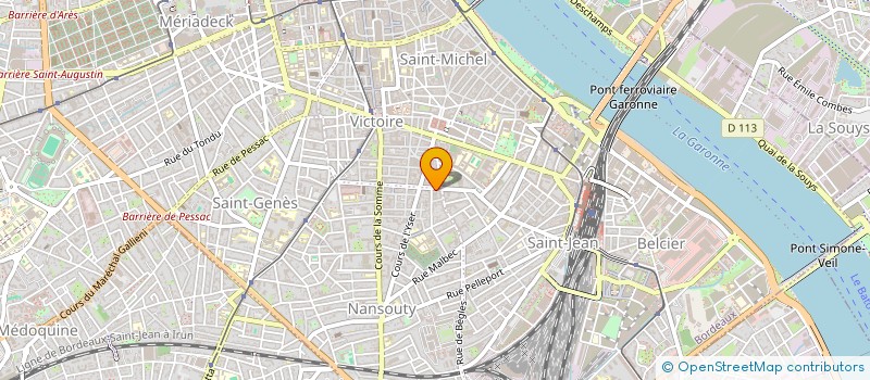 localisation de l'entreprise MADAME MARIE BARROIS  BORDEAUX