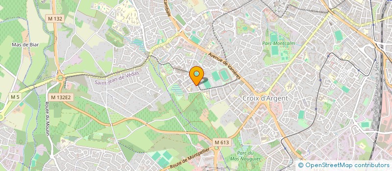 localisation de l'entreprise MADAME MARIE BARSACQ à MONTPELLIER