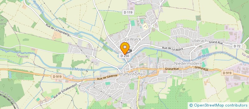 localisation de l'entreprise MADAME MARIE BARTHEL  KINDWILLER