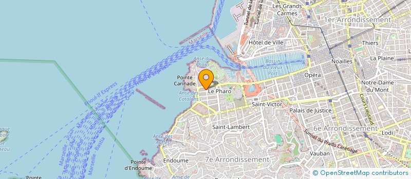 localisation de l'entreprise MADAME MARIE BARTOLI à MARSEILLE