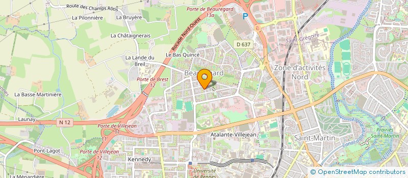localisation de l'entreprise MADAME MARIE BARTOSIK  RENNES