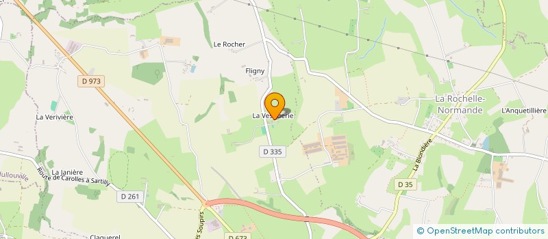 localisation de l'entreprise MADAME MARIE BASSARD à SARTILLY-BAIE-BOCAGE