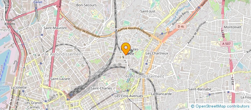 localisation de l'entreprise MADAME MARIE BASTIANI  MARSEILLE