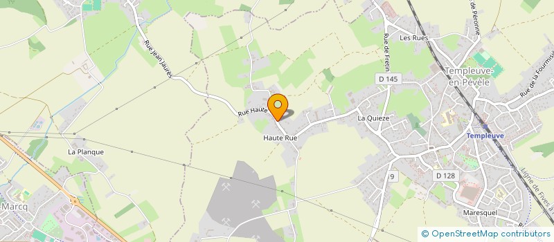 localisation de l'entreprise MADAME MARIE BATAILLE  TEMPLEUVE-EN-PEVELE