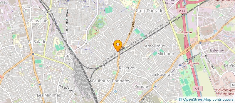 localisation de l'entreprise MADAME MARIE BATAILLON  TOULOUSE