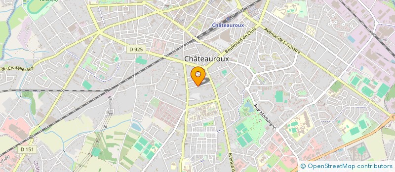 localisation de l'entreprise MADAME MARIE BATARD à CHATEAUROUX