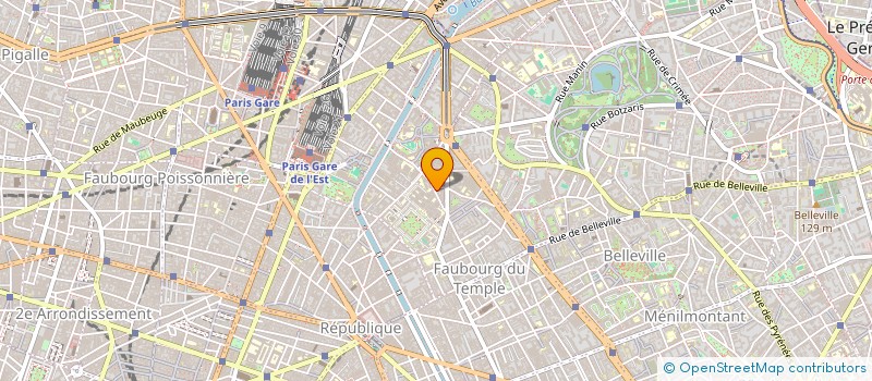 localisation de l'entreprise MADAME MARIE BATISTA à PARIS