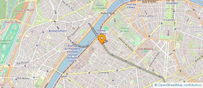 localisation de l'entreprise MADAME MARIE BATTIE  PARIS