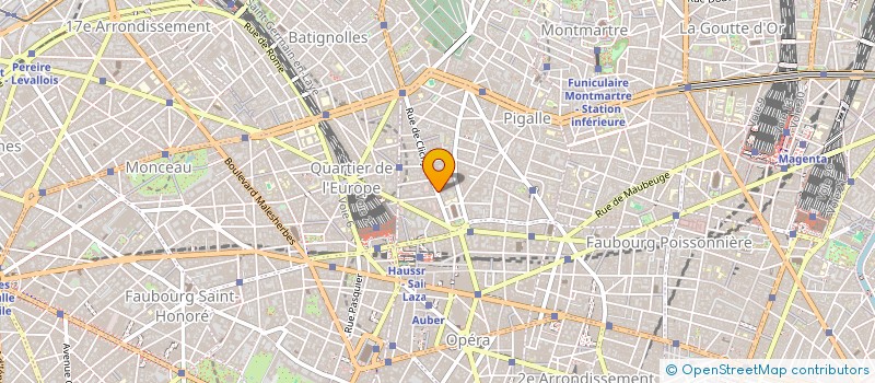 localisation de l'entreprise MADAME MARIE BAUCHET à PARIS