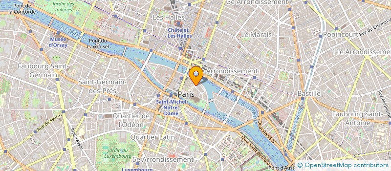 localisation de l'entreprise MADAME MARIE BAUDEL  PARIS