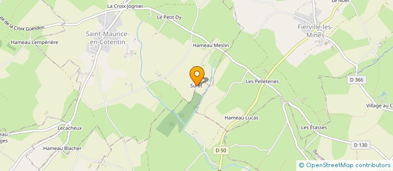 localisation de l'entreprise MADAME MARIE BAUDIN  SORTOSVILLE-EN-BEAUMONT